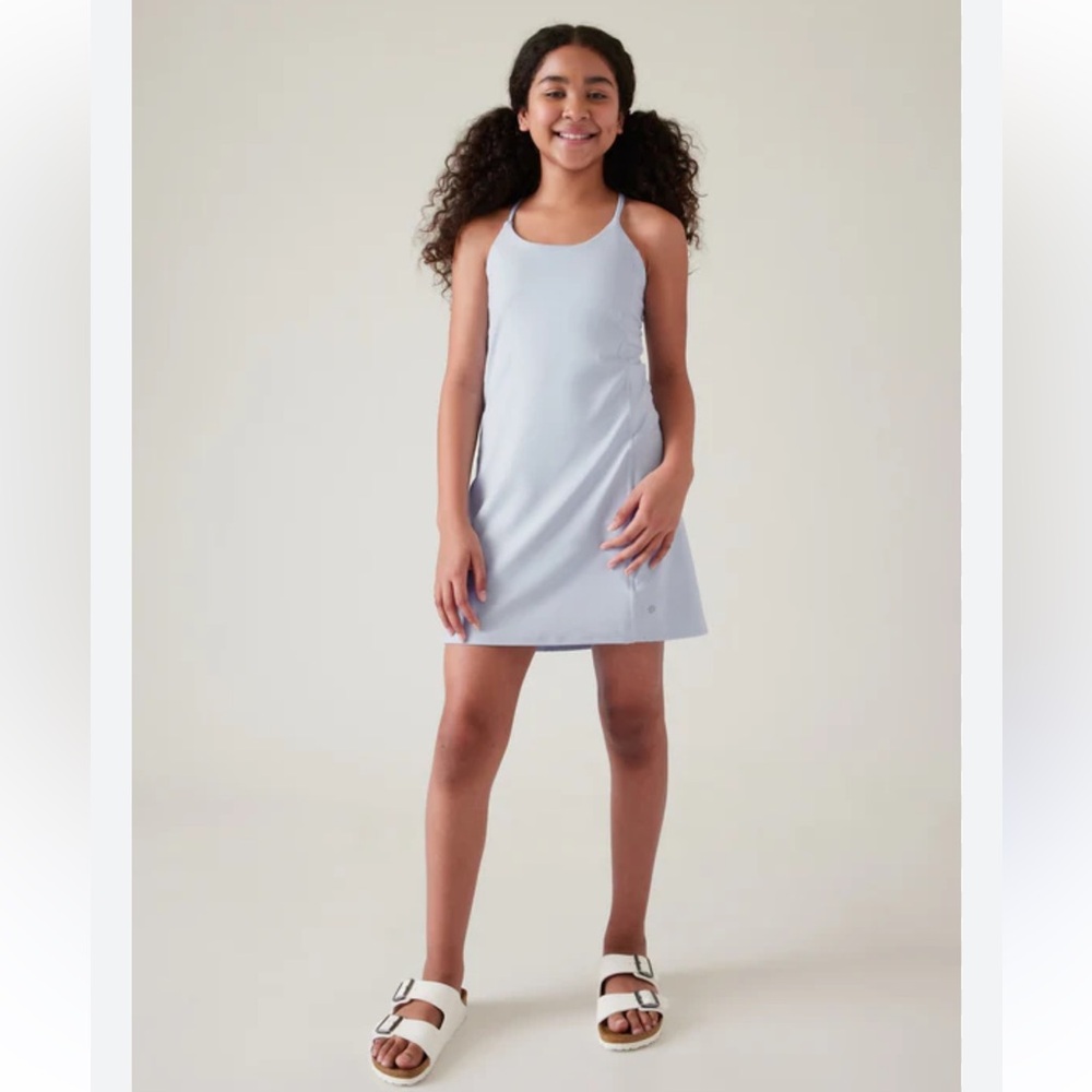 Athleta Kids Casual Dress - Soft Blue